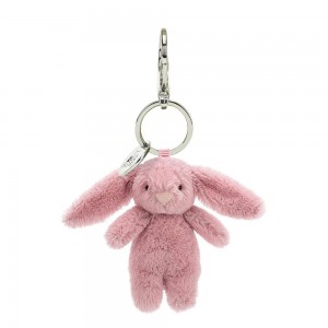 Amuletos Para Bolsos Jellycat Bashful Bunny Tulip 15cm x 4cm x 3cm Rosas Ecuador | EAZHX9451