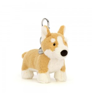 Amuletos Para Bolsos Jellycat Betty Corgi 12cm x 5cm x 10cm Amarillo Ecuador | HPECY7498