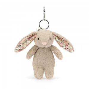 Amuletos Para Bolsos Jellycat Blossom Bunny 17cm x 4cm x 3cm Beige Ecuador | KXSYR0689