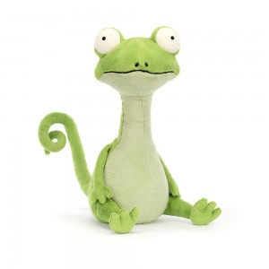 Anfibios Y Reptiles Jellycat Caractacus Chameleon 39cm x 17cm x 17cm Verde Ecuador | QWDUX2678