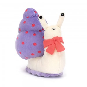 Bichos E Insectos Jellycat Escarfgot 15cm x 8cm x 12cm Moradas Ecuador | UEASN7618