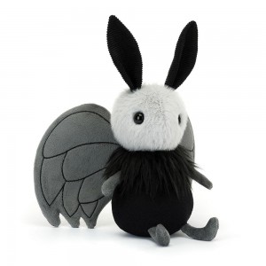 Bichos E Insectos Jellycat Miff Mothman 21cm x 18cm x 8cm Negras Ecuador | LYJEZ8430