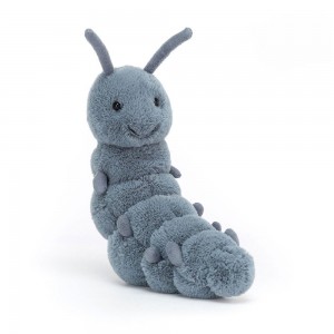 Bichos E Insectos Jellycat Wriggidig Bug 14cm x 6cm x 14cm Azules Ecuador | JTDKU1605