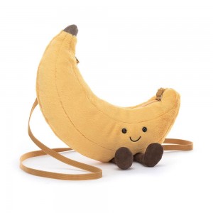 Bolsas Jellycat Banana 29cm x 25cm x 5cm Amarillo Ecuador | LOITS7304
