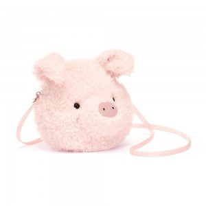 Bolsas Jellycat Little Pig 19cm x 19cm x 5cm Rosas Ecuador | LVIXH5164