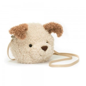 Bolsas Jellycat Little Pup 19cm x 19cm x 5cm Marrones Ecuador | DSEIU5716