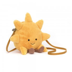 Bolsas Jellycat Sun 24cm x 26cm x 5cm Amarillo Ecuador | BNUZT7914