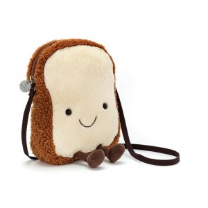 Bolsas Jellycat Toast 23cm x 17cm x 6cm Marrones Ecuador | AUFGK0423