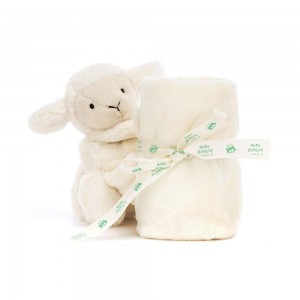 Chupete De Conejo Jellycat Bashful Lamb Soother 15cm x 34cm x 34cm Blancas Ecuador | HWQIL9304