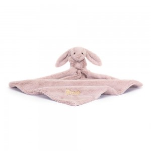 Chupete De Conejo Jellycat Personalised Bashful Luxe Bunny Rosa Soother 15cm x 34cm x 34cm Rosas Ecuador | NTHFA8231