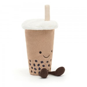 Comida Y Bebida Jellycat Amuseables Bubble Tea 22cm x 6cm x 6cm Beige Ecuador | TJAZI6975