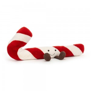 Comida Y Bebida Jellycat Amuseables Candy Cane 13cm x 27cm x 3cm Rojas Ecuador | WVIGM3401