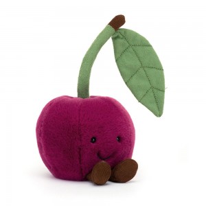 Comida Y Bebida Jellycat Amuseables Cherry 12cm x 10cm x 9cm Rojas Ecuador | NLGUX2843