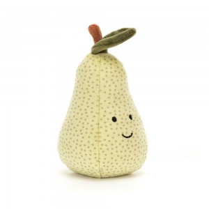 Comida Y Bebida Jellycat Amuseables Fabulous Fruit Pear 11cm x 7cm x 7cm Verde Ecuador | FBWHX4235