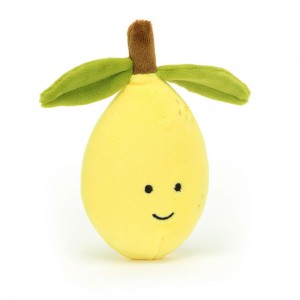 Comida Y Bebida Jellycat Amuseables Fabulous Fruit Lemon 14cm x 8cm x 4cm Amarillo Ecuador | CKFAM9510