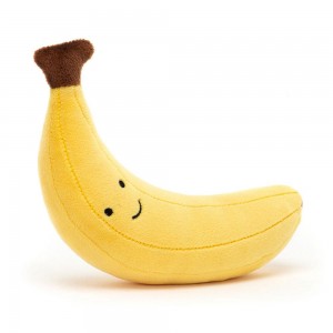 Comida Y Bebida Jellycat Amuseables Fabulous Fruit Banana 17cm x 10cm x 5cm Amarillo Ecuador | SNFVY0275