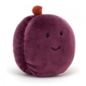 Comida Y Bebida Jellycat Amuseables Fabulous Fruit Plum 6cm x 7cm x 6cm Moradas Ecuador | RNAGY8207