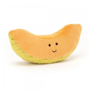 Comida Y Bebida Jellycat Amuseables Fabulous Fruit Melon 8cm x 17cm x 7cm Naranjas Ecuador | HYXZL7216