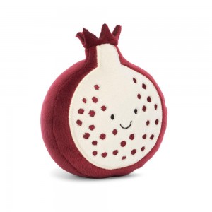 Comida Y Bebida Jellycat Amuseables Fabulous Fruit Pomegranate 9cm x 9cm x 5cm Rojas Ecuador | NJVKW9107