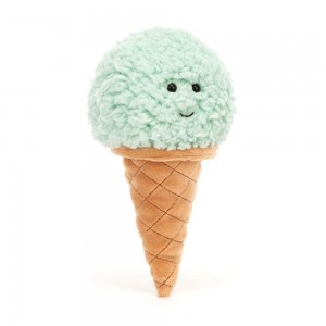 Comida Y Bebida Jellycat Amuseables Irresistible Ice Cream Mint 17cm x 8cm x 7cm Verde Ecuador | GJNYL3681