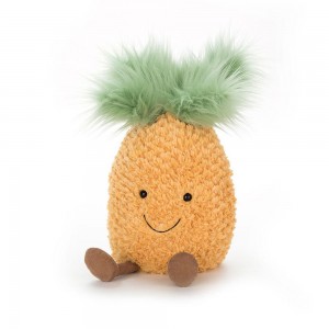 Comida Y Bebida Jellycat Amuseables Pineapple 28cm x 15cm x 13cm Amarillo Ecuador | BLHXO1698