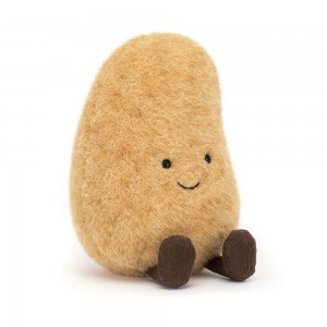 Comida Y Bebida Jellycat Amuseables Potato 19cm x 10cm x 9cm Marrones Ecuador | XSVPU9714