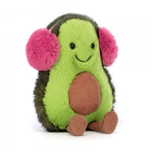 Comida Y Bebida Jellycat Amuseables Toastie Avocado 17cm x 9cm x 5cm Verde Ecuador | DZNCO6214