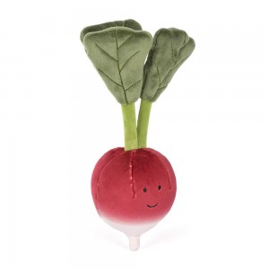 Comida Y Bebida Jellycat Amuseables Vivacious Vegetable Radish 19cm x 8cm x 6cm Rojas Ecuador | HPMSO1407
