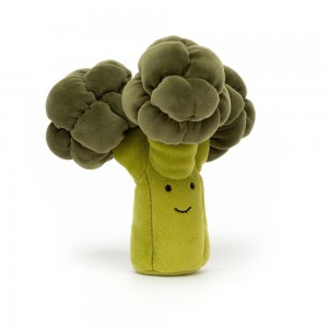 Comida Y Bebida Jellycat Amuseables Vivacious Vegetable Broccoli 16cm x 13cm x 13cm Verde Ecuador | WHBSC8763