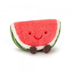 Comida Y Bebida Jellycat Amuseables Watermelon 18cm x 25cm x 17cm Rosas Ecuador | DWAVI5931