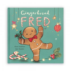 Comida Y Bebida Jellycat Gingerbread FBook 25cm x 25cm x 1cm Marrones Ecuador | VMJNG8751