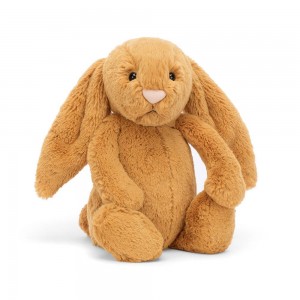 Conejo Jellycat Bashful Golden Bunny 31cm x 12cm x 9cm Amarillo Ecuador | JLDAG2978