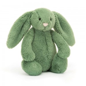 Conejo Jellycat Bashful Ivy Bunny 18cm x 9cm x 8cm Verde Ecuador | OFAHU4952