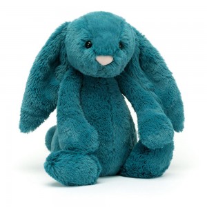 Conejo Jellycat Bashful Mineral Bunny 31cm x 12cm x 9cm Azules Ecuador | NRDGL8761