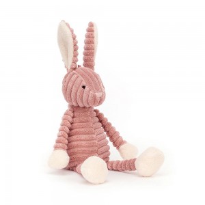 Conejo Jellycat Cordy Roy Baby Bunny 31cm x 10cm x 7cm Rosas Ecuador | SDQKX8924