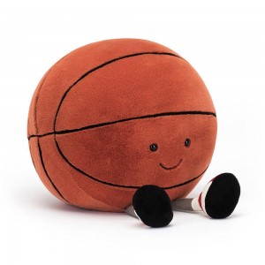 Deportes Jellycat Amuseables Sports Basketball 32cm x 22cm x 22cm Naranjas Ecuador | QBFJK0725