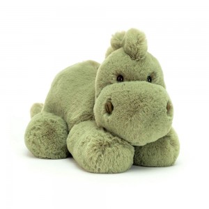 Dragons & Dinosaurs Jellycat Huggady Dino 5.5in x 7.9in x 9.1in Verde Ecuador | AUIJM1375