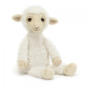 Farmyard Jellycat Blowzy Belle Sheep 43cm x 10cm x 13cm Blancas Ecuador | PYGTE2731