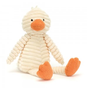 Farmyard Jellycat Cordy Roy Baby Duckling 33cm x 10cm x 12cm Amarillo Ecuador | BYMWL3712