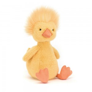 Farmyard Jellycat Dorit Duckling 26cm x 9cm x 11cm Amarillo Ecuador | NVQAX3841