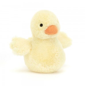 Farmyard Jellycat Fluffy Duck 11cm x 6cm x 9cm Amarillo Ecuador | IOCGF7368