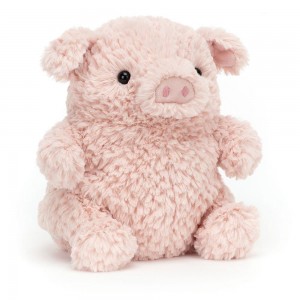 Farmyard Jellycat Flumpie Pig 20cm x 15cm x 11cm Rosas Ecuador | ZBCVO0324