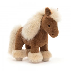 Farmyard Jellycat Freya Pony 32cm x 11cm x 32cm Marrones Ecuador | MHJDT4712