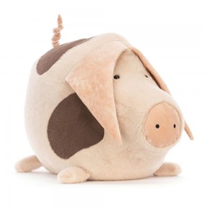 Farmyard Jellycat Higgledy Piggledy Old Spot 3.5in x 2.8in x 5.5in Rosas Ecuador | CFXKY9081