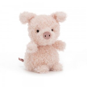 Farmyard Jellycat Little Pig 7.1in x 3.9in x 3.1in Rosas Ecuador | MVIHU5183