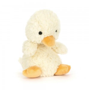 Farmyard Jellycat Yummy Duckling 5.9in x 3.1in x 2.8in Amarillo Ecuador | ERUNX1795