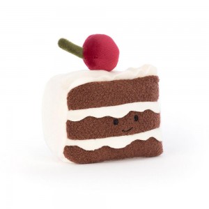 Foodies Jellycat Amuseables Pretty Patisserie Gateaux 8cm x 9cm x 7cm Marrones Ecuador | QOZIT7239