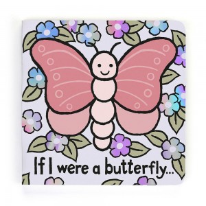 If I Were Books Jellycat If I Were A Butterfly Board Book 15cm x 15cm x 2cm Rosas Ecuador | IRGVL5946