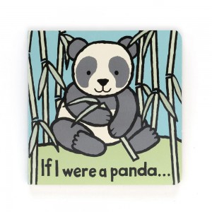 If I Were Books Jellycat If I Were A Panda Board Book 15cm x 15cm x 2cm Negras Ecuador | DZPHV1295