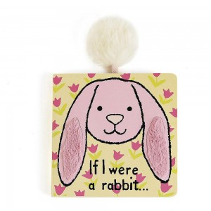 If I Were Books Jellycat If I Were A Rabbit Board Book 15cm x 15cm x 2cm Rosas Ecuador | LTMQB0438
